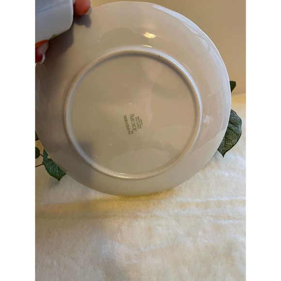 Mandarin the TOSCANY Set of 4 snack plates and cups - Picture 7 of 7